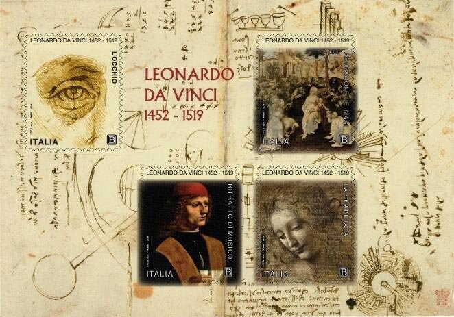 500th Anniversary of Death of Leonardo da Vinci