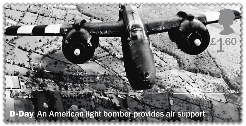 American Light Bomber Providing Air Support