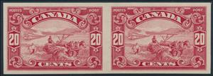 Stamp, Harvesting Wheat with Horses, Canada,  , Agricultural Machinery, Agriculture, Farmhouses, Horses, Railways