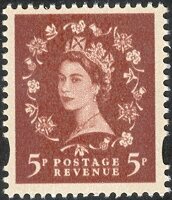 Queen Elizabeth II - Decimal Wilding