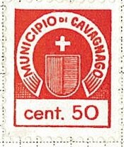 Stamp, Cavagnago, Switzerland,  