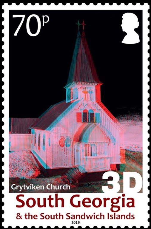 Grytviken Church in 3D