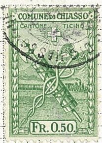 Stamp, Chiasso, Switzerland,  