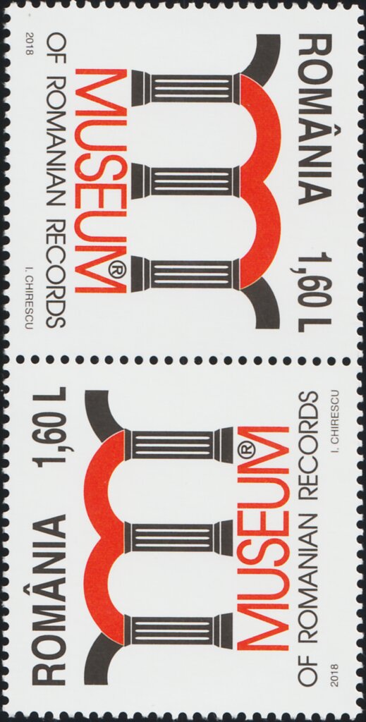 Museum of Romanian Records Tête-bêche Pair Type III