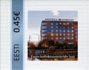 Stamp, Tartu Kollektsionääride laat, Personalized and Private Mail Stamps,  