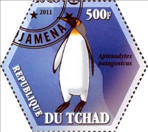 Stamp, Aptenodytes patagonicus, Cinderellas,  , Animals (Fauna), Penguins