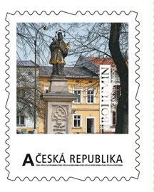 Stamp, Sv. Jan NepomuckÝ, Personalized and Private Mail Stamps,  , Townscapes / City Views