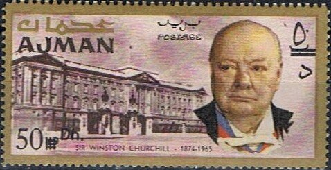 Winston Spencer Churchill and Buckingham-Palace