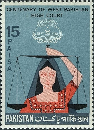 Woman & Scale of Justice