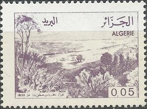 Stamp, Mustapha Pacha, Algeria,  