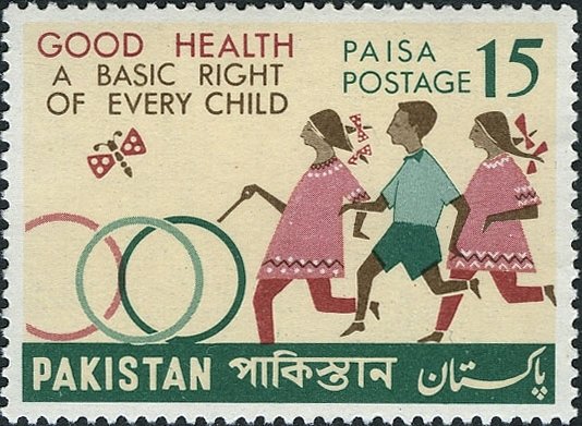 Children Running with Hoops