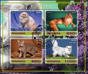 Mini Sheet, Cats, Cinderellas,  , Animals (Fauna), Cats, Mammals