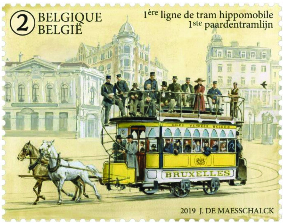 150th Anniversary of First Horse-Drawn Tram in Brussels