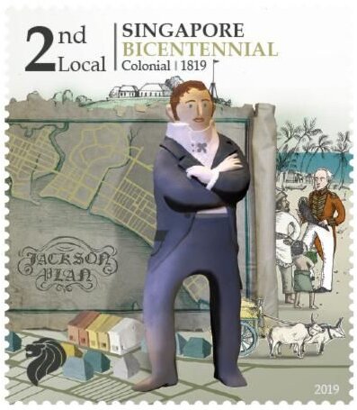 Stamford Raffles Founds Singapore 1819