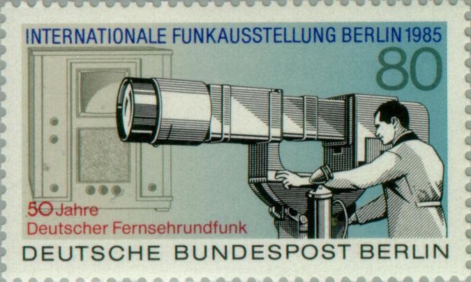 TV camera and TV receiver 'FE 3' (1935)