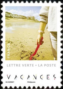 Stamp, Vacation Photographs, France,  , Photographs