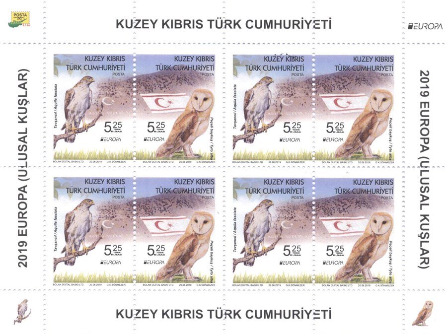 EUROPA 2019 - National Birds