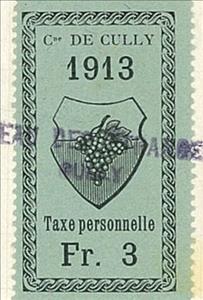Stamp, Cully, Switzerland,  