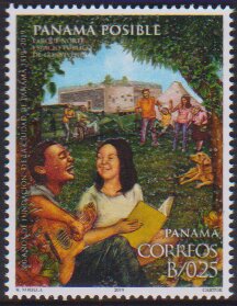 Stamp, Possible Panama, Panama,  , Anniversaries and Jubilees