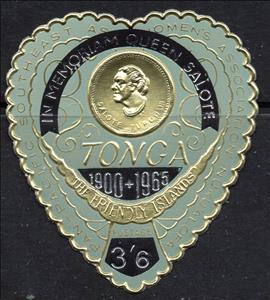 Stamp, Queen Salote, Tonga,  