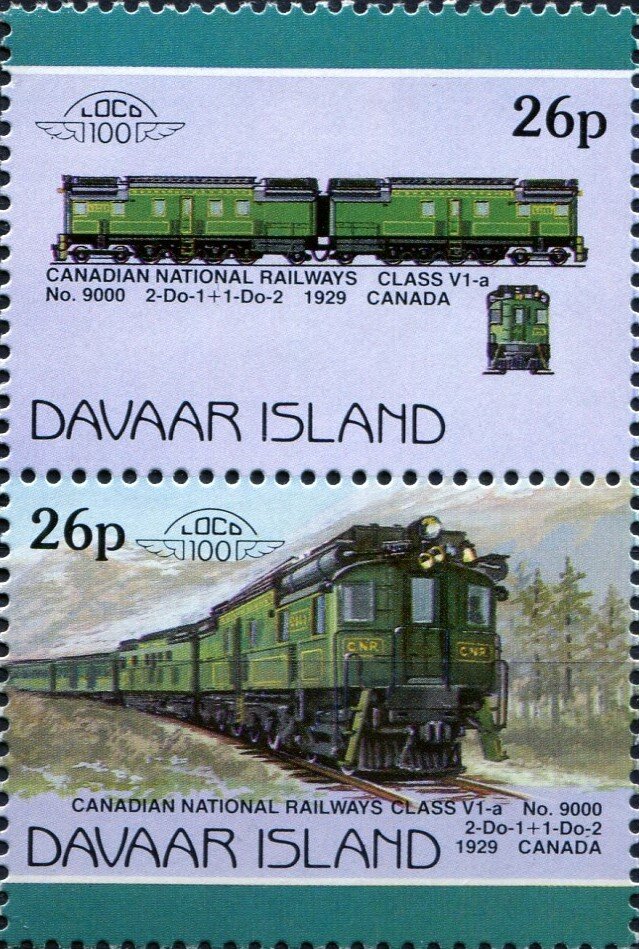 Class V1 No. 9000 1929 Canada