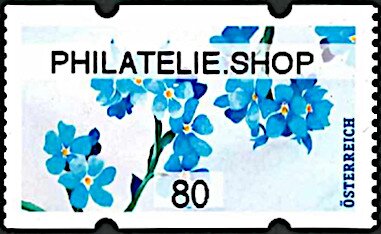 Stamp, Myosotis, Austria,  , Flowers, Plants (Flora)
