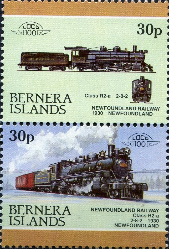 Class R2-a 2-8-2 1930 Newfoundland