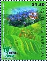Rice terraces, Guangzi Province, China