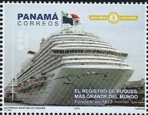 Stamp, Ships on World Register, Panama Ship Registry, Panama,  , Ships