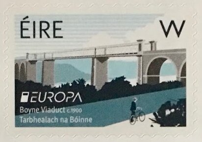Stamp, Boyne Viaduct, Drogheda Co., Ireland,  , Architecture, Bridges, C.E.P.T. / Europe