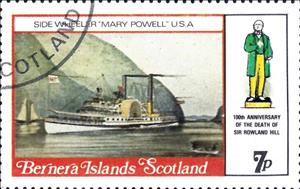 Stamp, "Mary Powell", Cinderellas,  , Ships