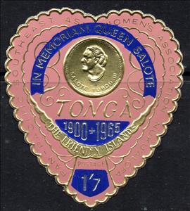 Stamp, Queen Salote, Tonga,  