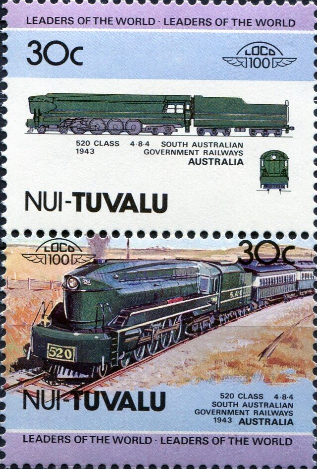 520 Class 4-8-4 1943 South Australian