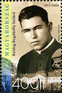 Stamp, Blessed Szilárd Bogdánffy, Hungary,  , Famous People, Religion, Saints