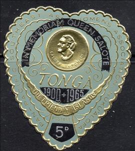 Stamp, Queen Salote, Tonga,  