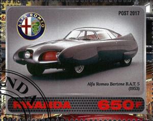 Stamp, Alfa Romeo Bertone B.A.T. 5 (1953), Cinderellas,  , Cars