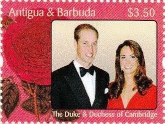 First Wedding Anniv. of the Duke and Duchess of Cambridge