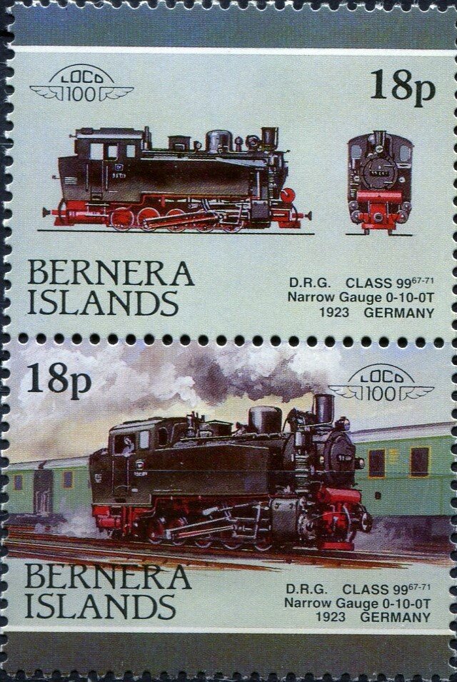 Narrow Gauge 0-10-0T 1923 Germany