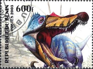 Stamp, Dinosaur, Cinderellas,  , Dinosaurs, Prehistorical Animals