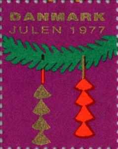 Stamp, Christmas 1977, Cinderellas,  , Christmas