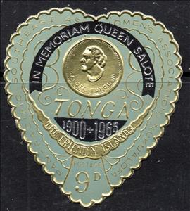 Stamp, Queen Salote, Tonga,  