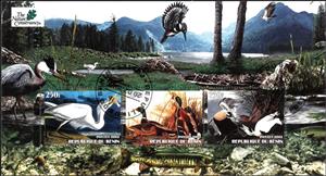 Mini Sheet, The Nature Conservancy, Cinderellas,  , Animals (Fauna), Birds