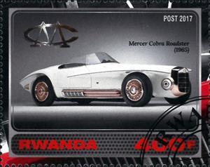 Stamp, Mercer Cobra Roadster (1965), Cinderellas,  , Cars