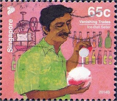 Ice-Ball Seller