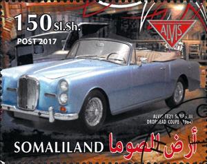 Stamp, Alvis TE21, Cinderellas,  , Cars