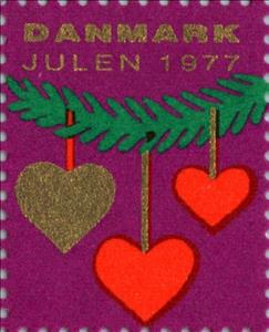 Stamp, Christmas 1977, Cinderellas,  , Christmas