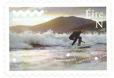 Surfing at Inch Strand