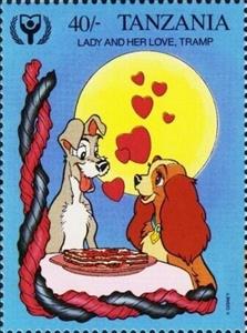 Stamp, L, Tanzania,  