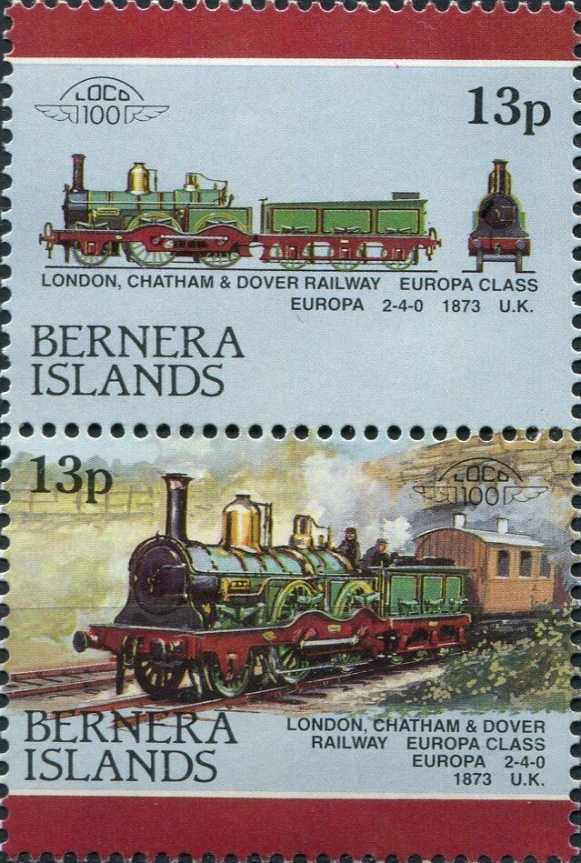 Class Europa 2-4-0 1873 UK