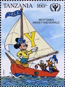 Stamp, Y, Tanzania,  